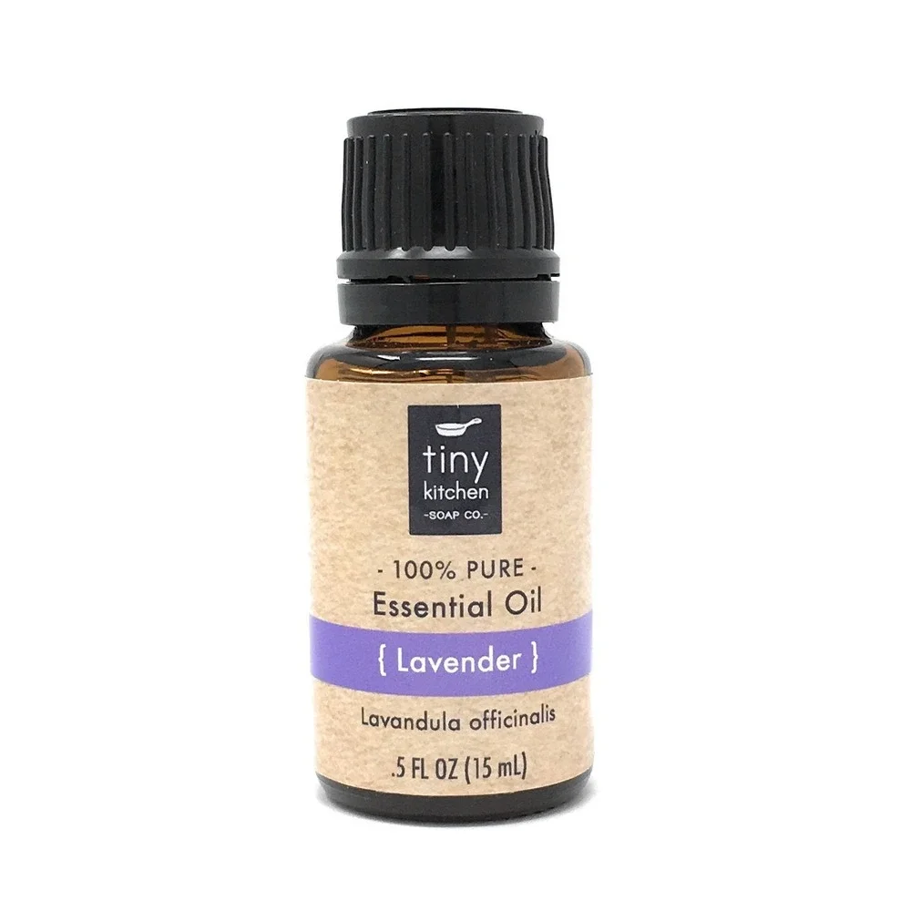 Pure Lavender Essential Oil - Lavandula officinalis (15 mL / .5 fl oz)